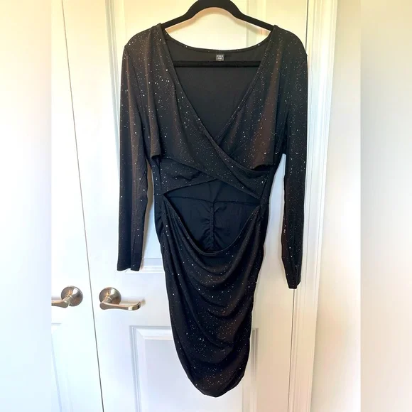 slim fit dress slacks Glow Candy Sequin Dress
